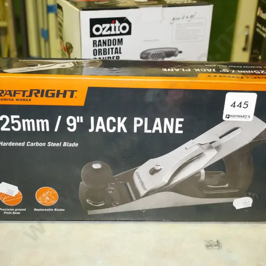 Craftrite as-new 250mm jack plane