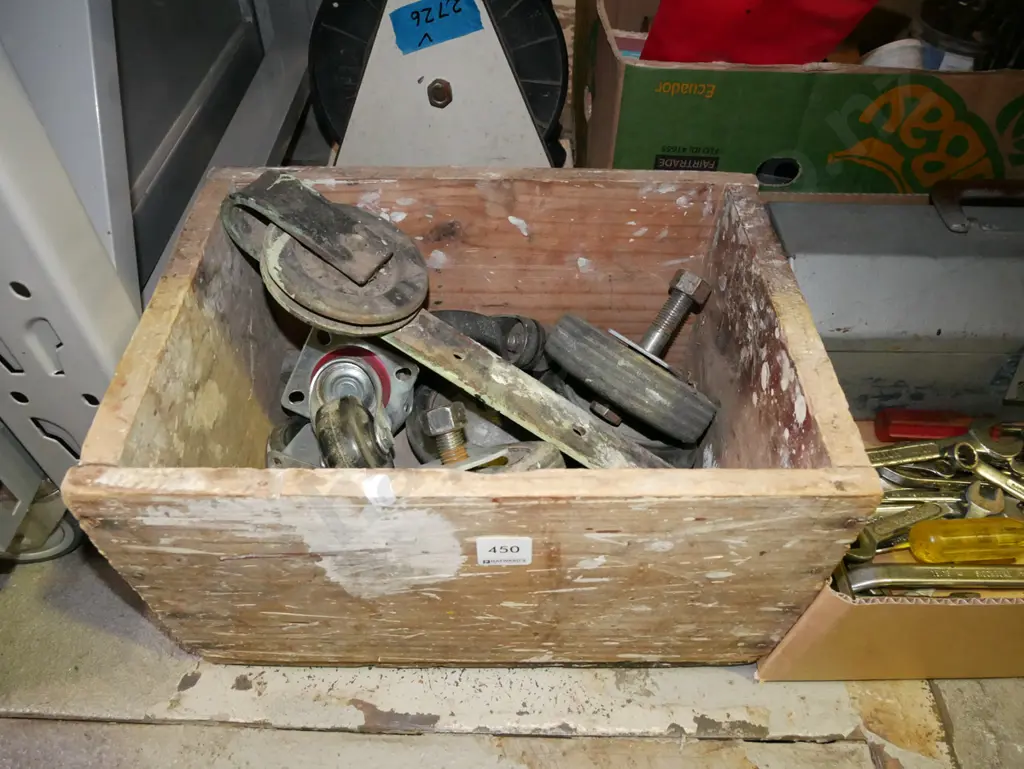 box; casters, wheels Image 1++