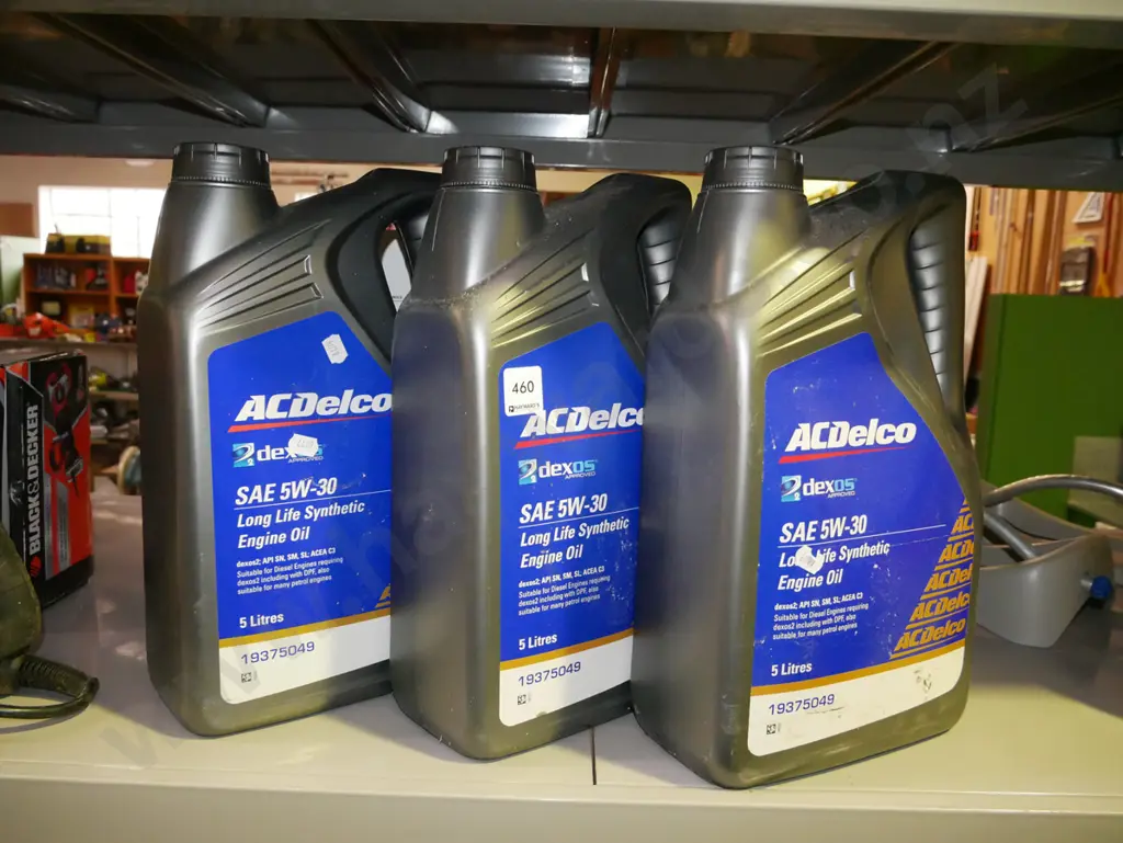 3x 5L containers of long life engine oil Image 1++