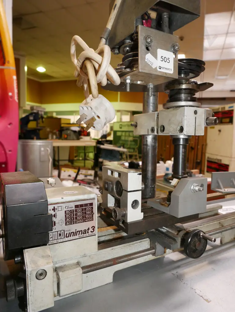 Emco Unimat 3 lathe with milling machine and accessories Image 1++