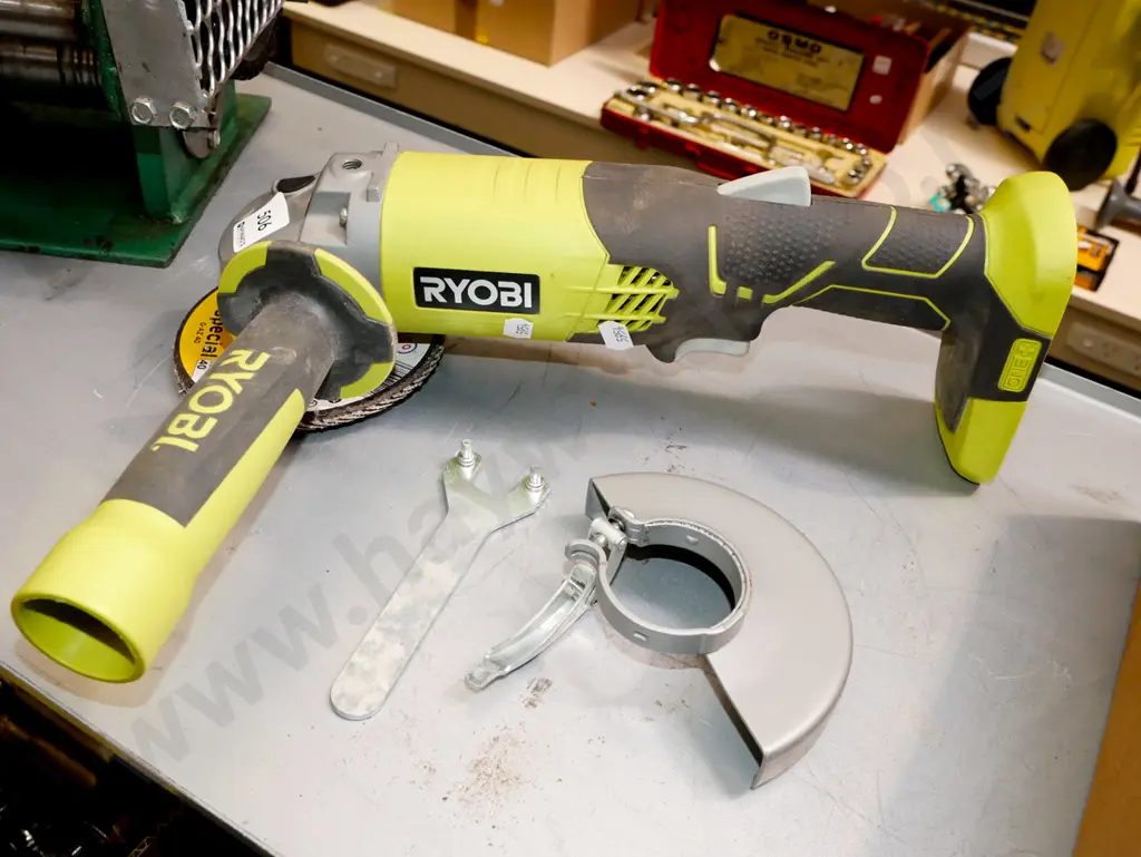 Ryobi battery powered angle grinder - no battery Image 1++