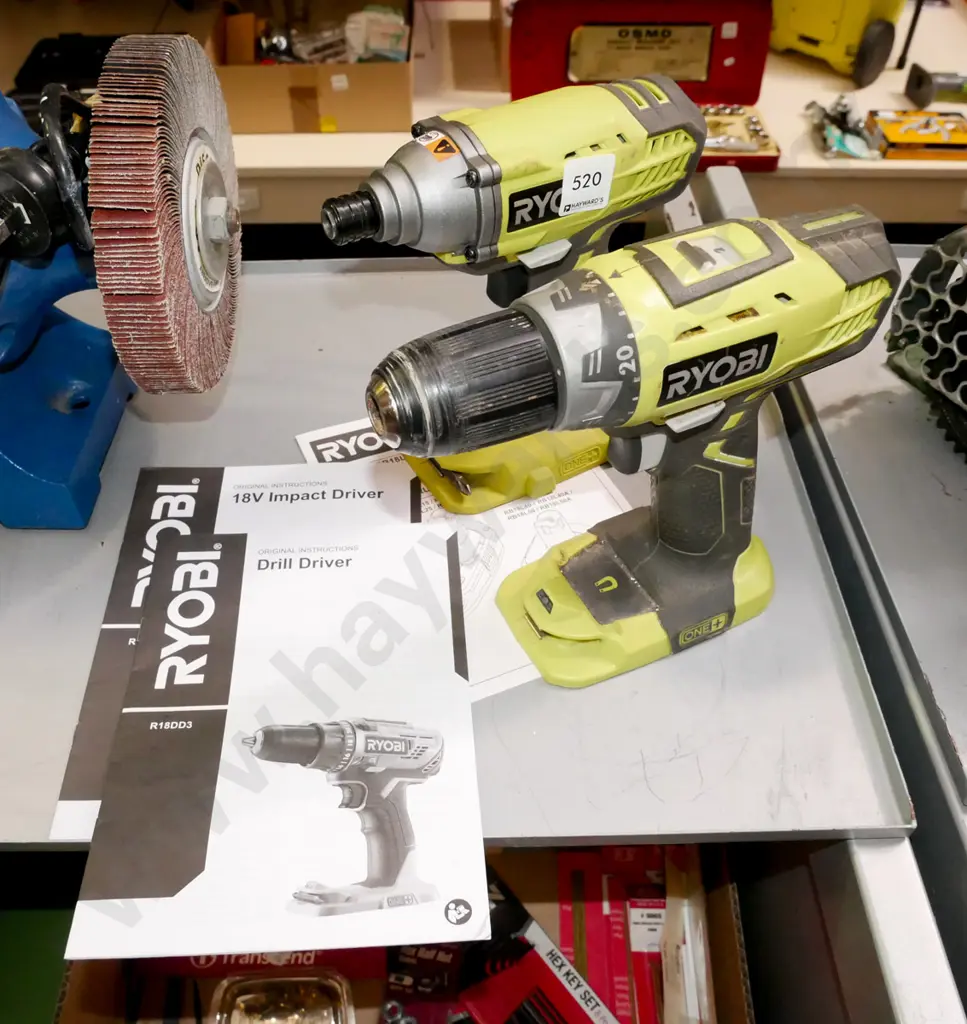 Ryobi drill impact driver - no battery  Image 1++