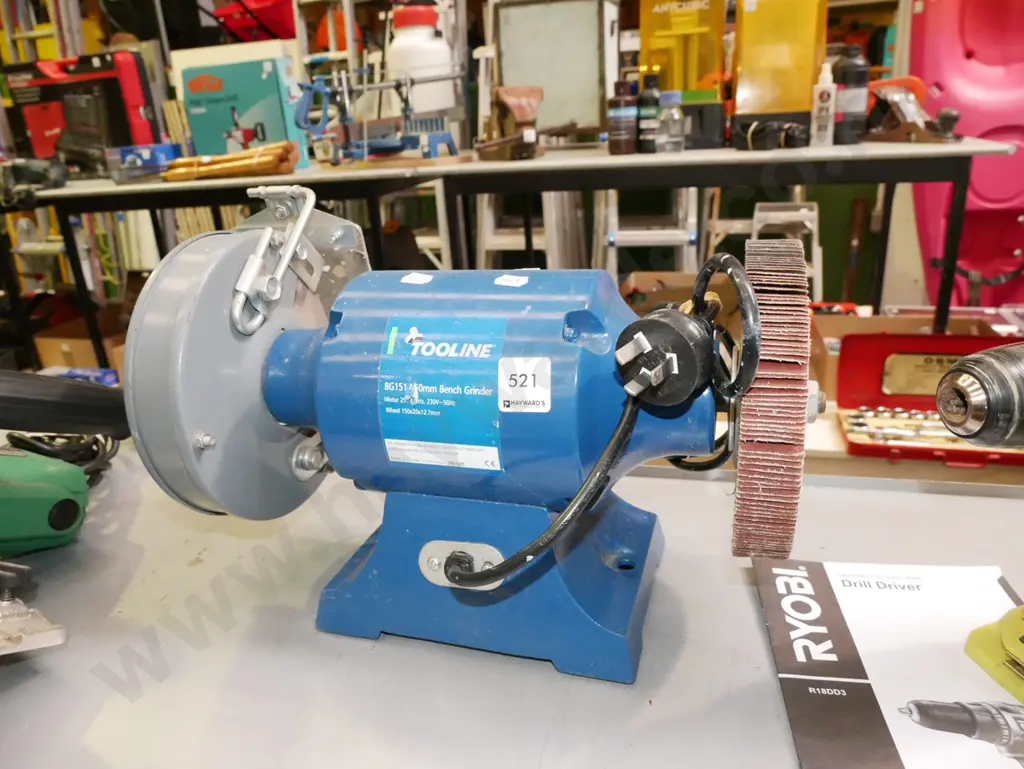 Tool Line 150mm bench grinder Image 1++