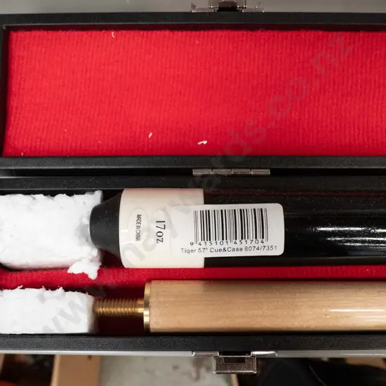 pool cue in case