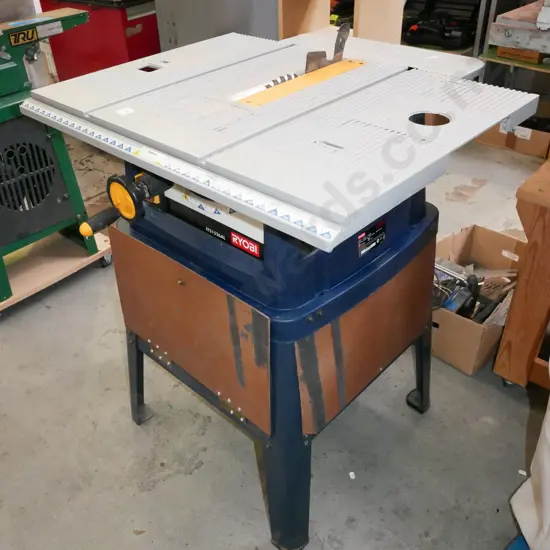 Ryobi table saw - no guard