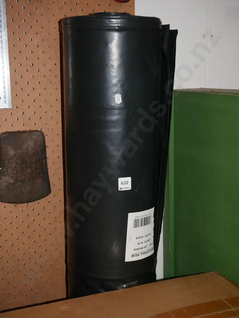 roll of black building and horticultural film Image 1++