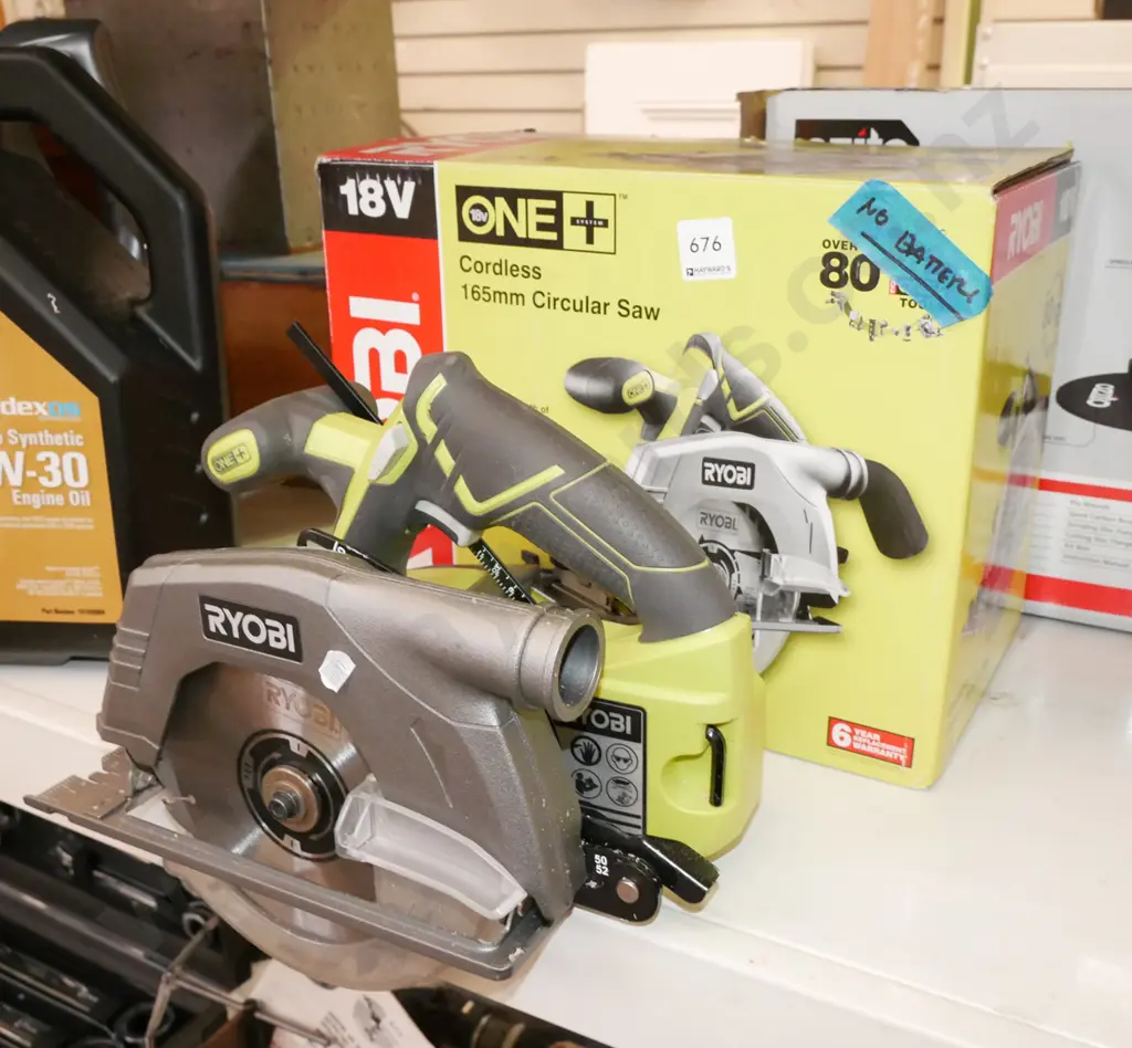 Ryobi 18V skilsaw - battery not included Image 1++
