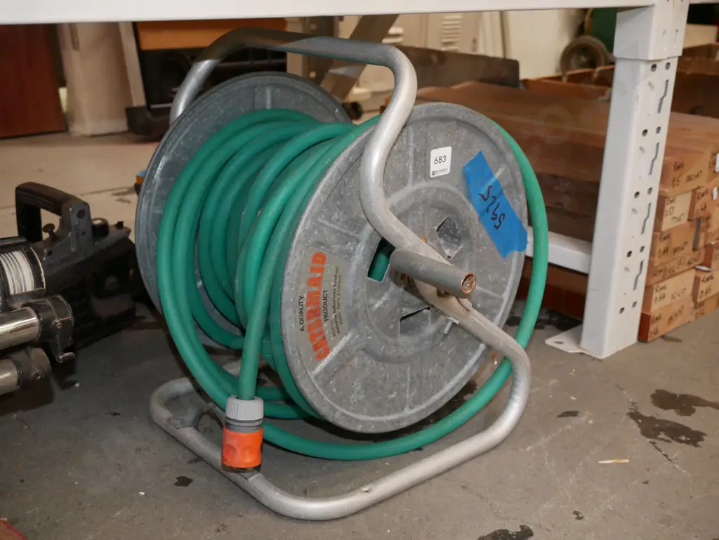 hose reel and hose  Image 1++