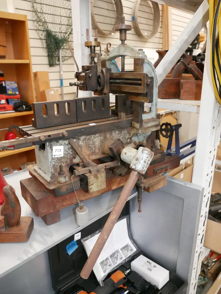 vintage engineer's jig Image 1++