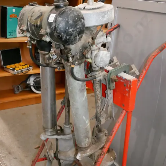 restorer's Seagull outboard motor