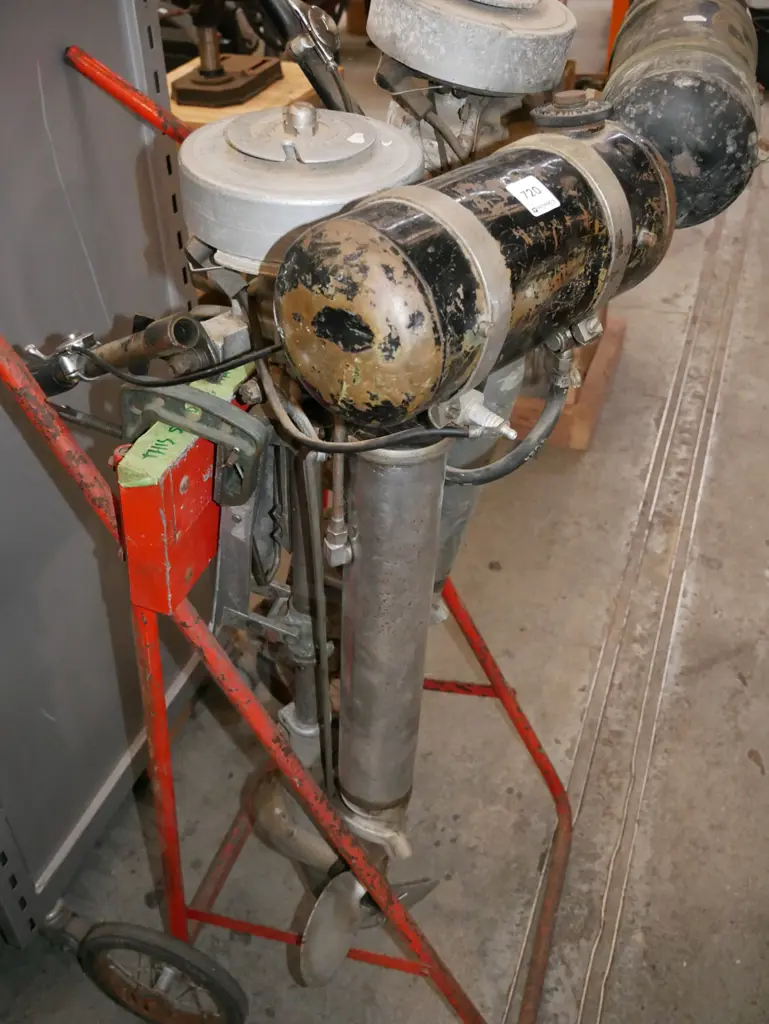 restorer's Seagull outboard motor Image 1++