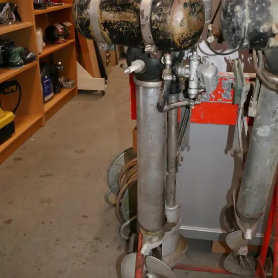 restorer's Seagull outboard motor