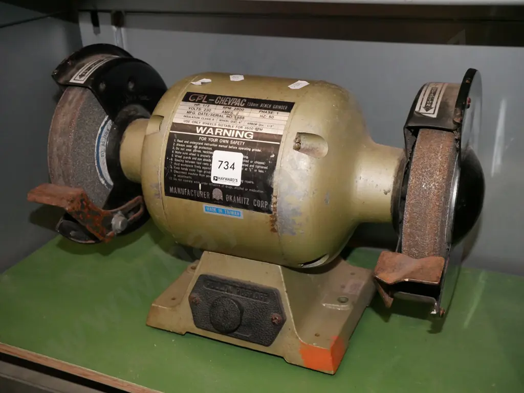 150mm bench top grinder Image 1++