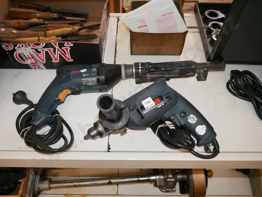 Bosch collated screw gun, Ryobi electric drill Image 1++
