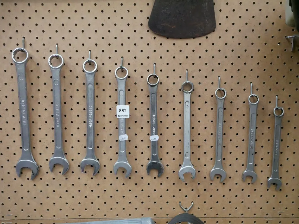 9x open end and ring spanners Image 1++