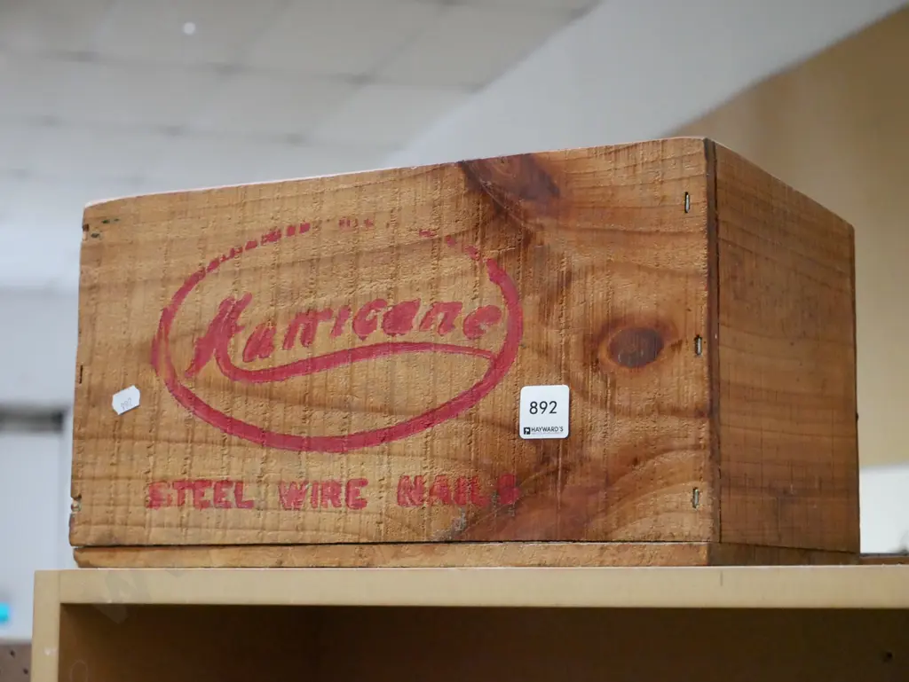 wooden nail box Image 1++