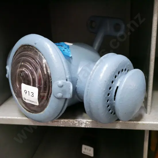 vintage train lamp 