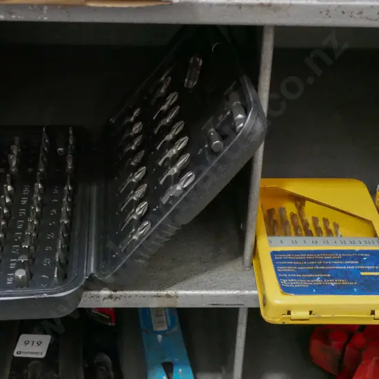 drill bits, drivers