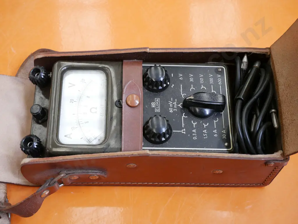vintage voltmeter Image 1++