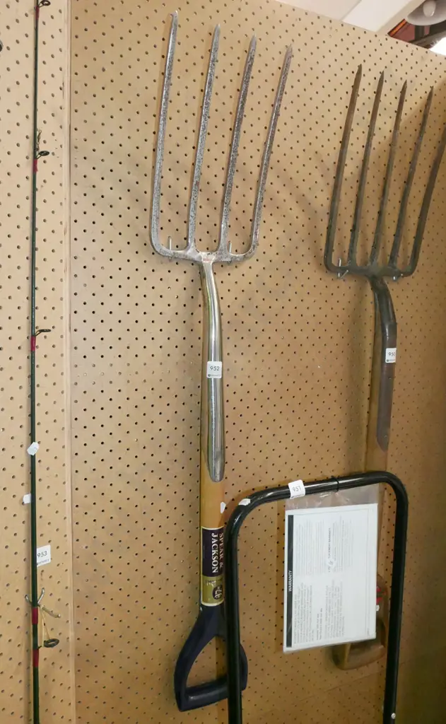 stainless steel garden fork Image 1++