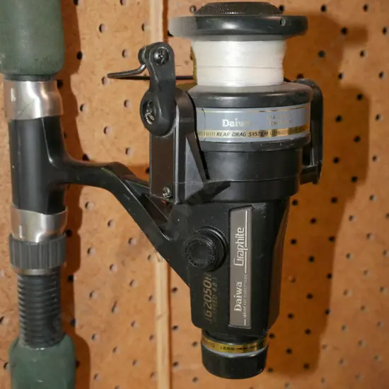 fishing rod and reel