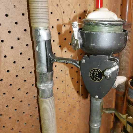 fishing rod and reel