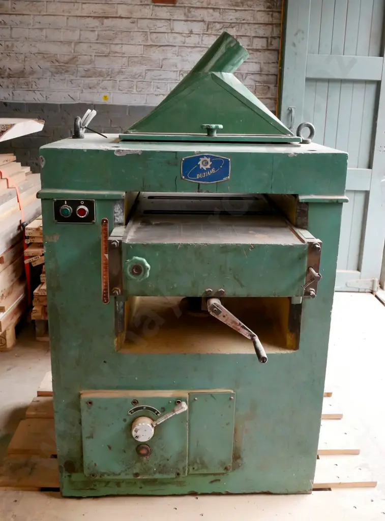 Chinese manufactured Dujang 3-phase 400mm thicknesser Image 1++