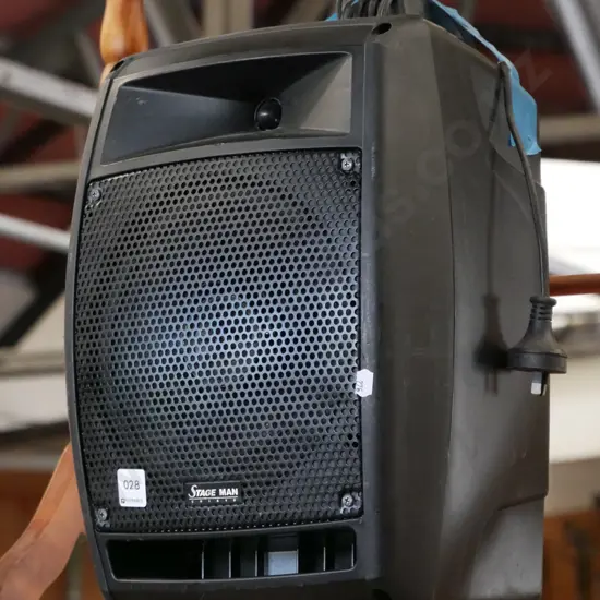 small portable integrated amp and speaker