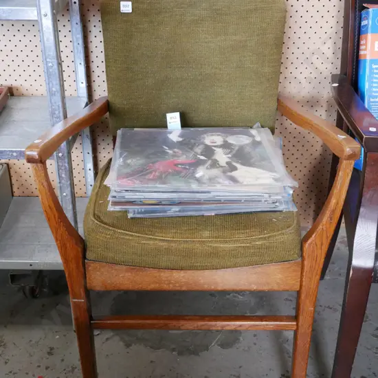 mid-century reception chair