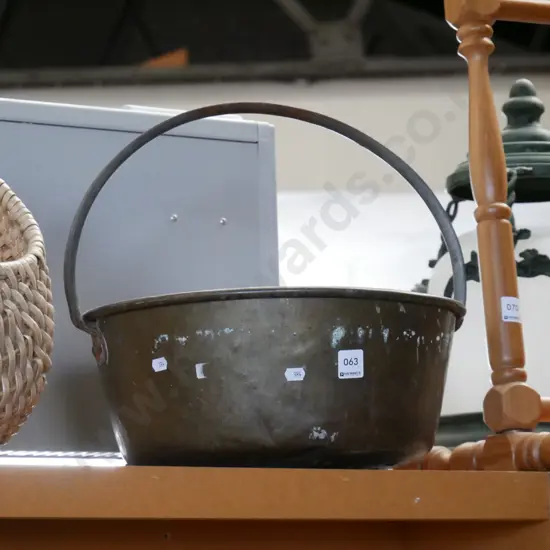 copper jam pan - some dints