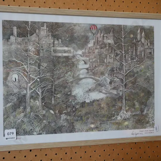 framed print - fantasy scene