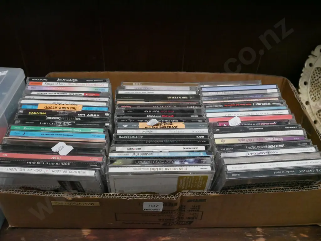 box of CDs Image 1++