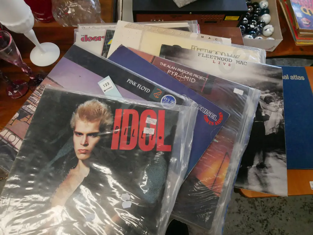 LPs; Billy Idol, Pink Floyd, Cold Chisel etc Image 1++