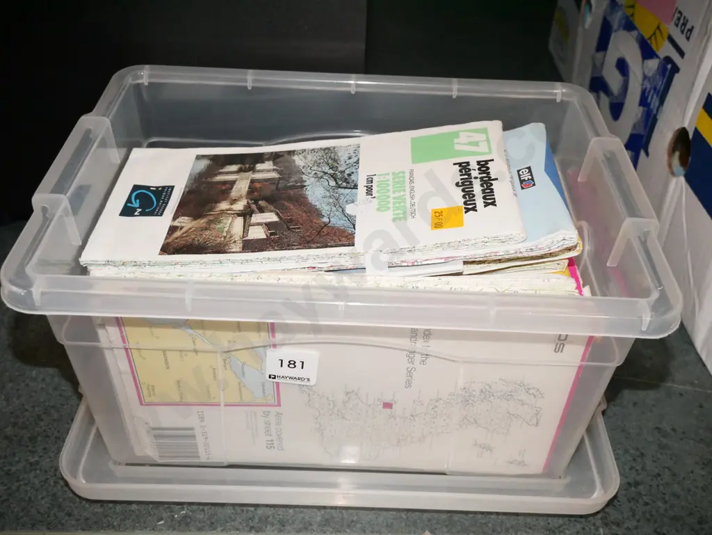 tub of maps of Europe Image 1++