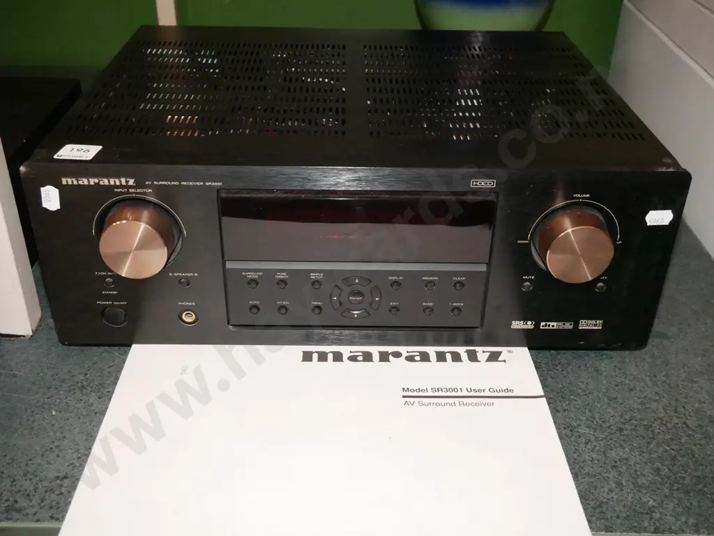 Marantz AV surround receiver SR3001 - no remote Image 1++