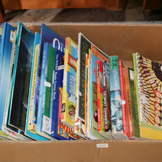 box; children's books