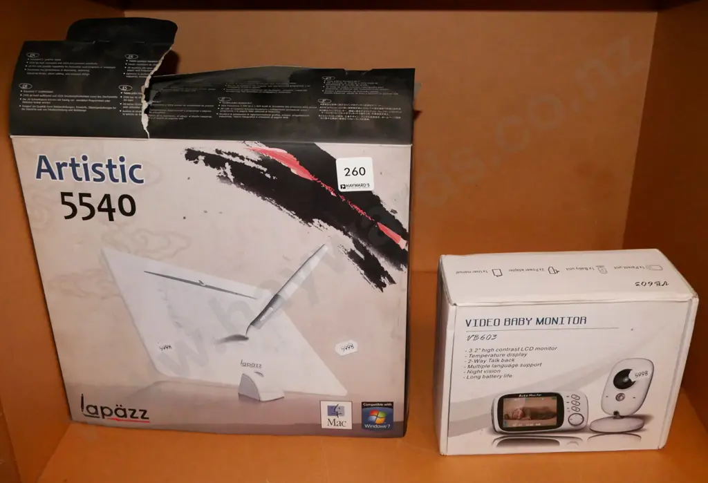 early artistic tablet, video baby monitor Image 1++