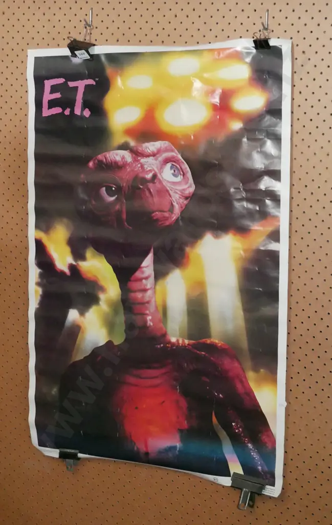 original ET poster print - some damage Image 1++