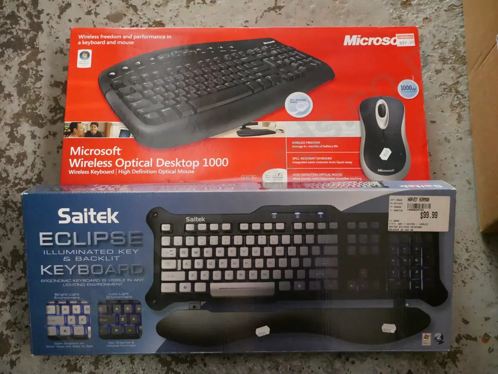 2x computer keyboards Image 1++