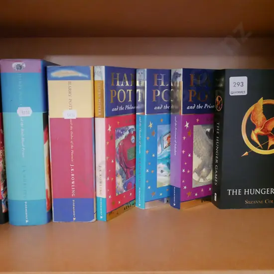 Harry Potter books, Hunger Games book
