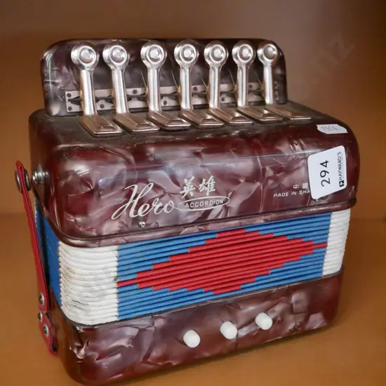 small Chinese button accordion