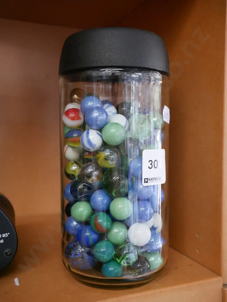 jar of marbles Image 1++