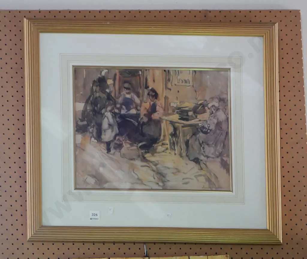 framed Frances Hodgkins print Image 1++