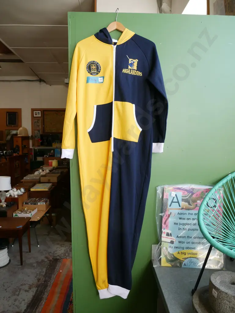 University of Otago Highlanders jumpsuit Image 1++