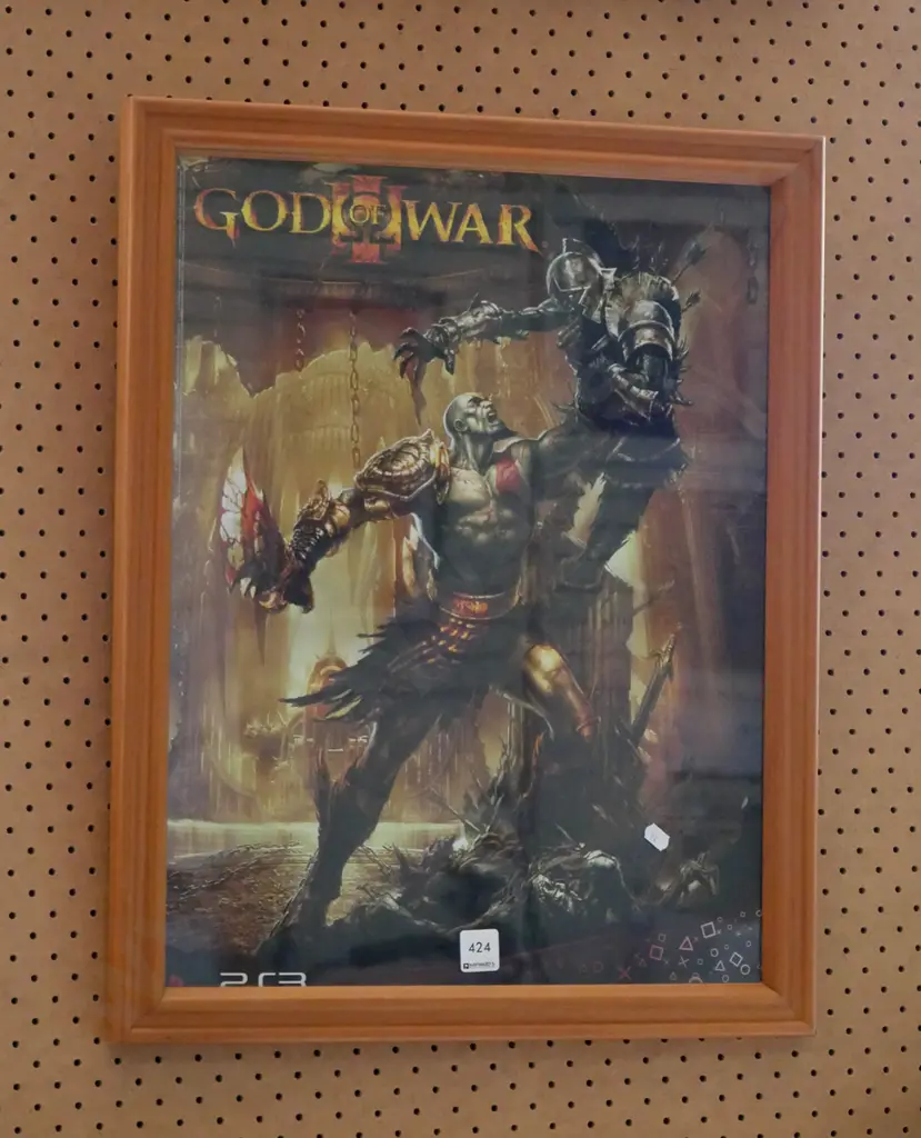 framed poster print - God of War Image 1++