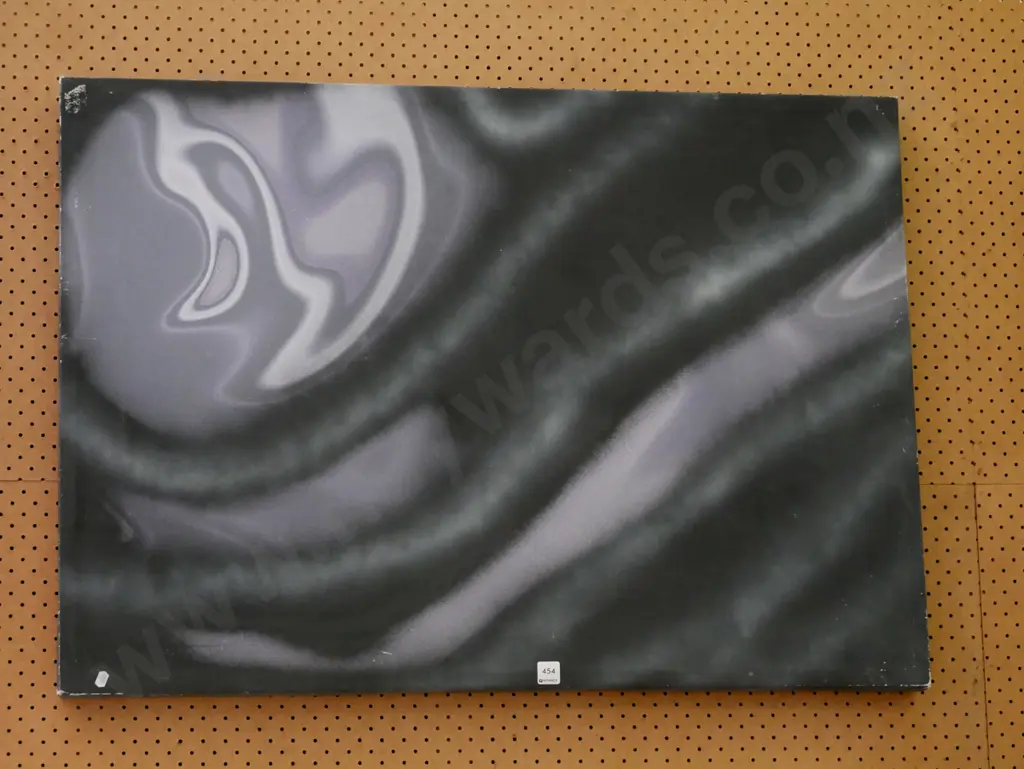 acrylic on boxed canvas - abstract Image 1++