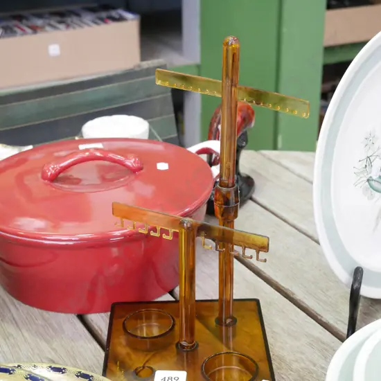 early plastic jewellery stand