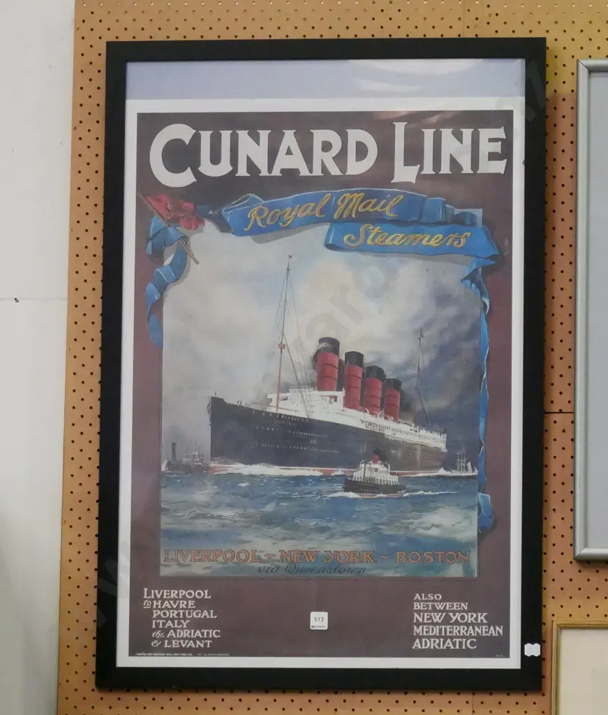 framed digital print - Lusitania Image 1++