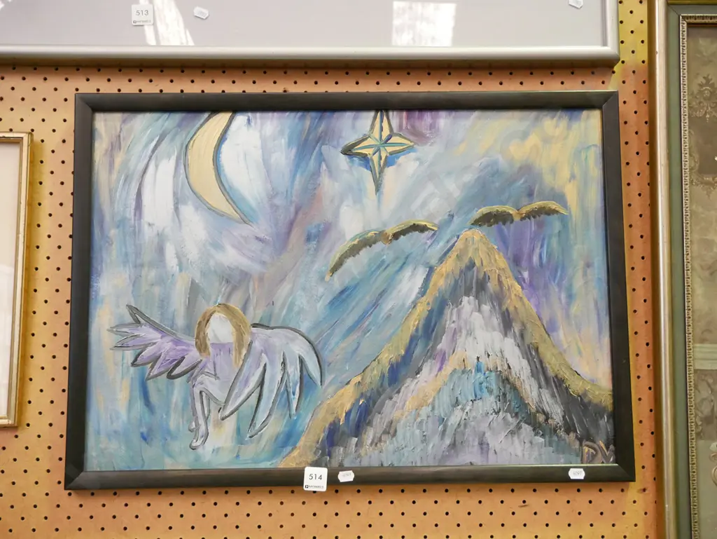 framed acrylic - fantasy scene Image 1++