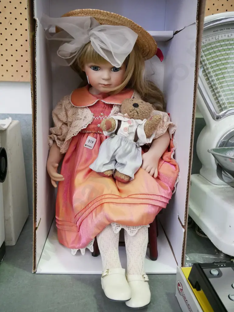 Hillview Lane porcelain display doll Image 1++